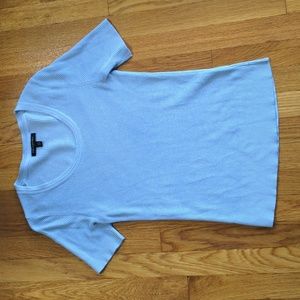 Ice blue Banana Republic short sleeve sweater